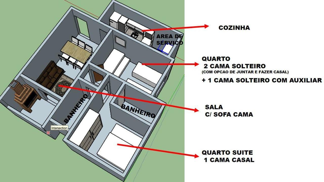 Edificio Bernardo Apartment Bombinhas Bagian luar foto